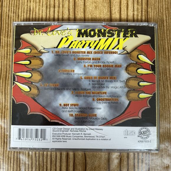 Haunted Horror Sounds CD Special Effects Halloween Haunted Hits Party Mix CD Lot - Picture 14 of 16